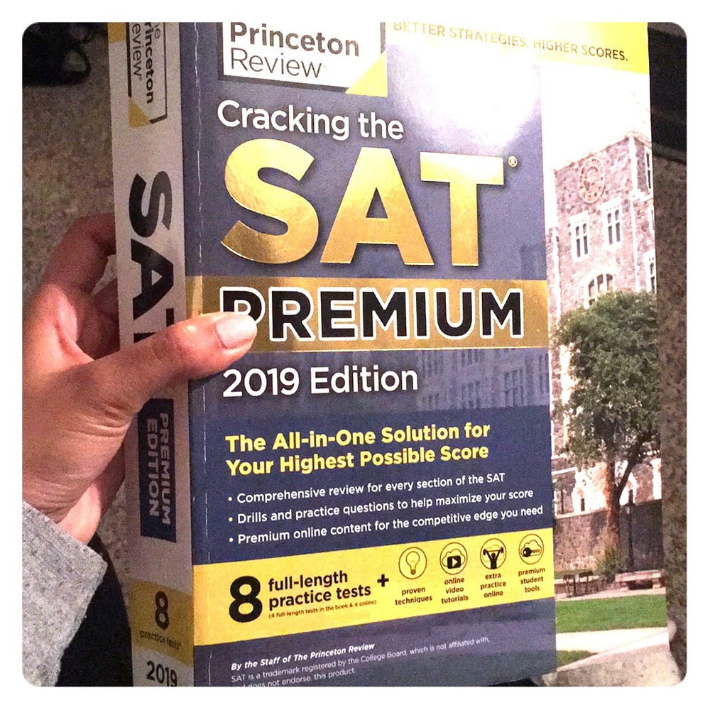 2019 SAT exam practice book